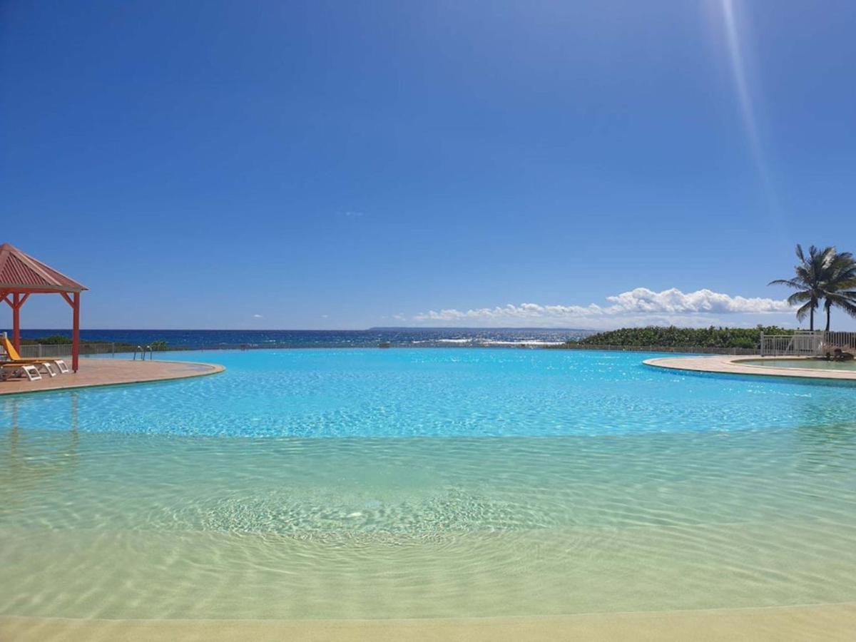 Appartamento Escapades Ensoleillees - Saint-Francois - Front De Mer Et Piscine Esterno foto