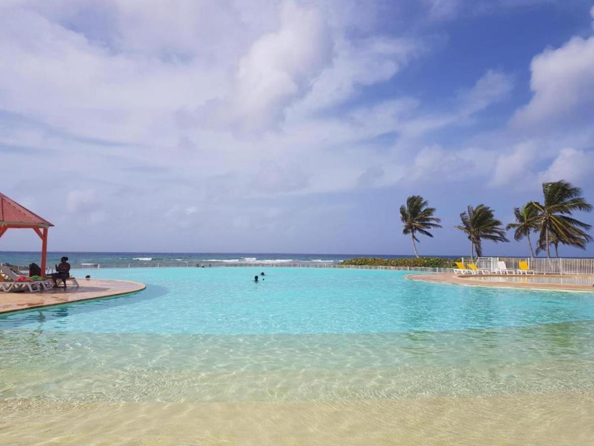 Appartamento Escapades Ensoleillees - Saint-Francois - Front De Mer Et Piscine Esterno foto